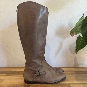 Saks Fifth Avenue 10022 Shoes Leather Riding Boots Size 36